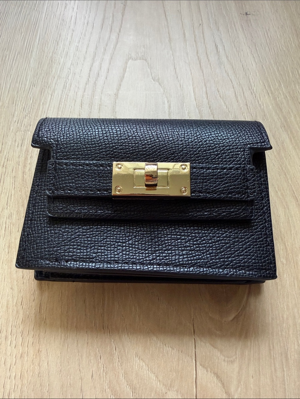 Classic Black Fashion Wallet Card Holder